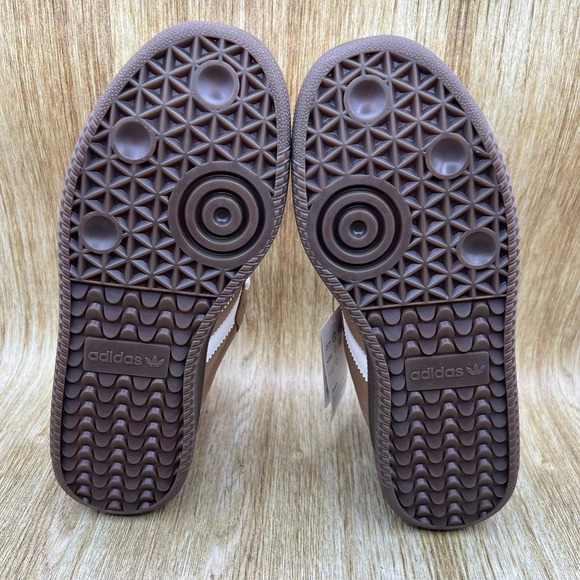 Adidas Samba XLG Men's Size 8.5 Cardboard Brown White Gum Shoes JR0926 NEW - Picture 8 of 10